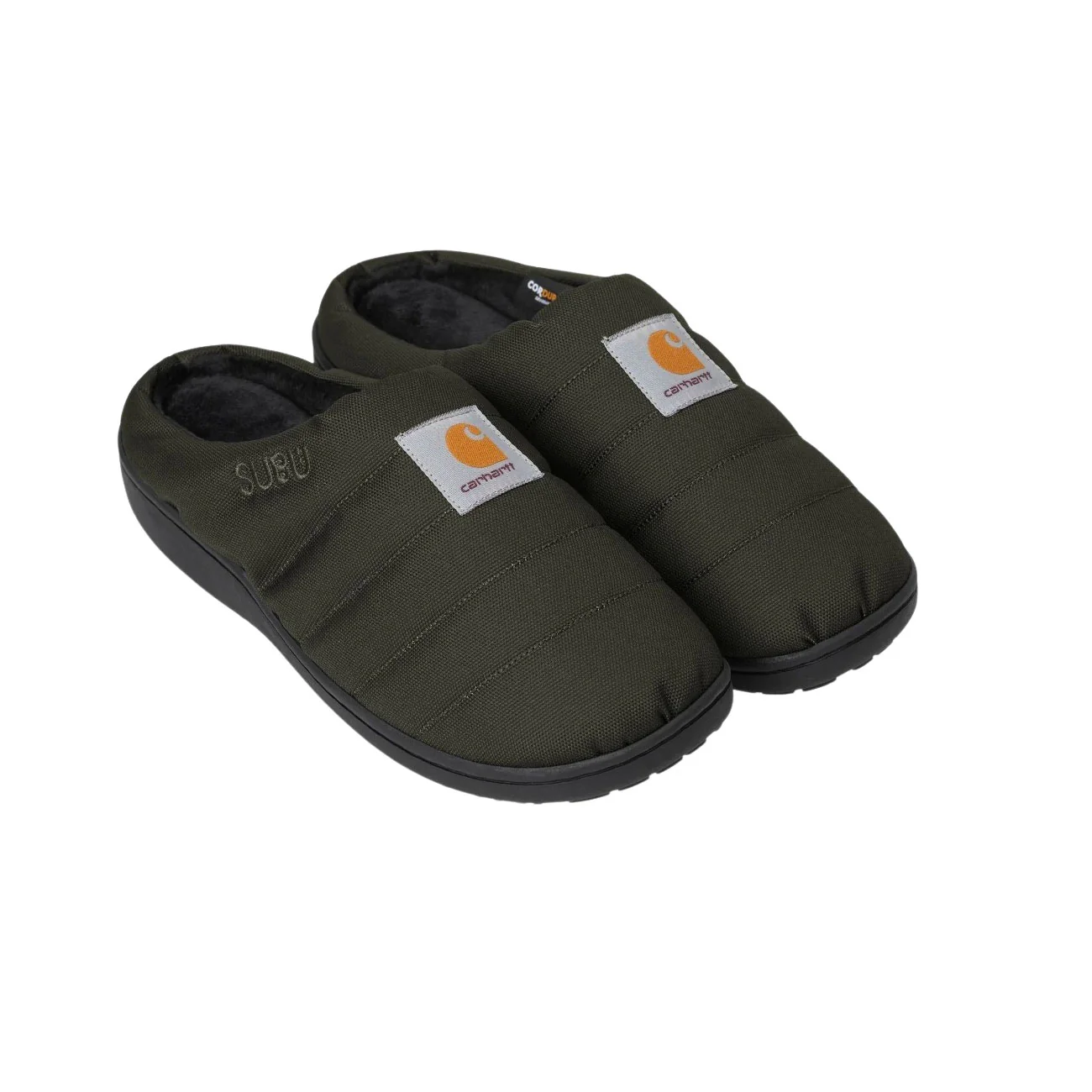 Carhartt WIP Cordura Slippers (Olive Green)