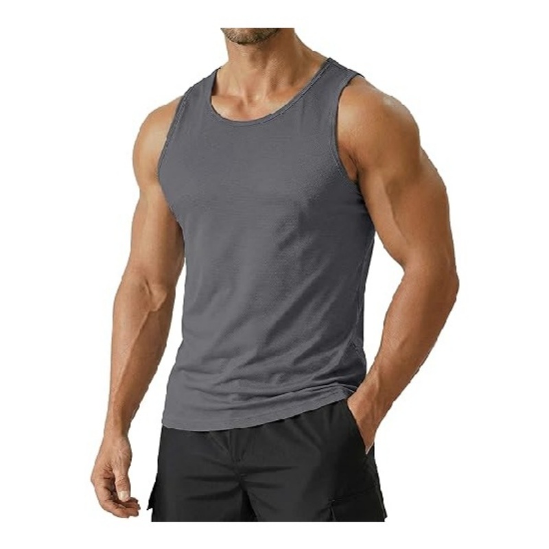 Men's UPF 50+ Quick Dry Sleeveless Athletic Tank Tops