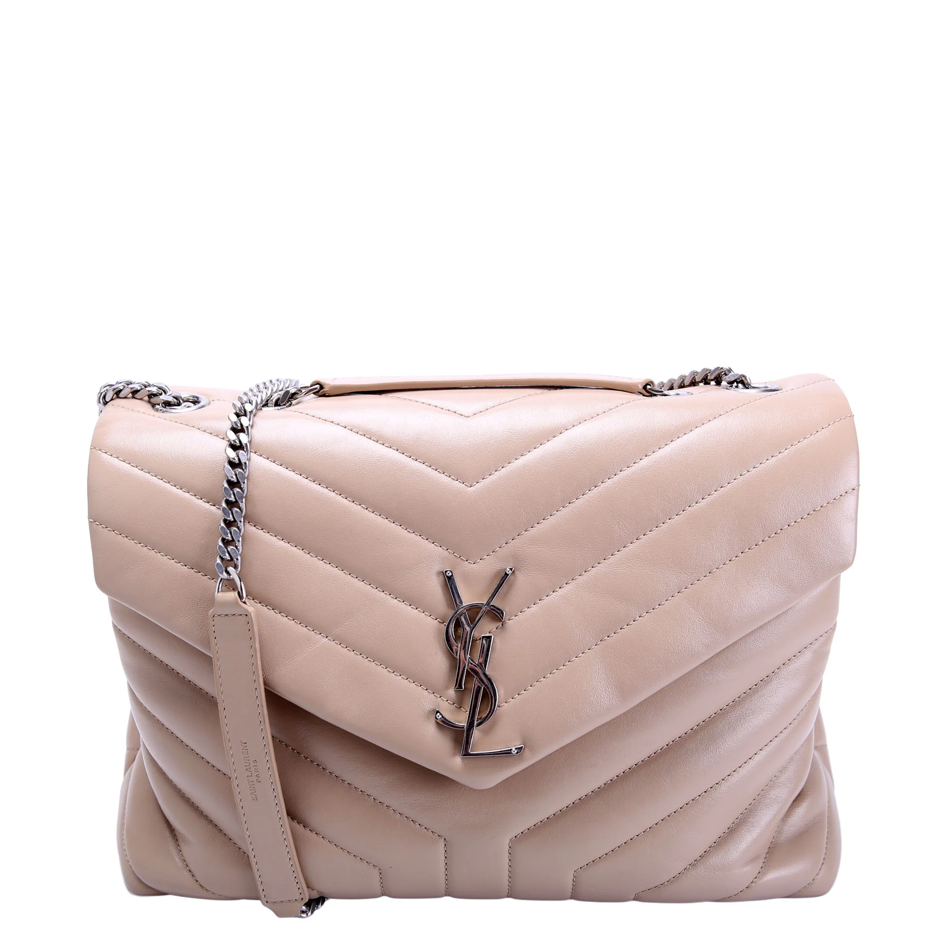 SAINT LAURENT Loulou Satchel Medium 487216