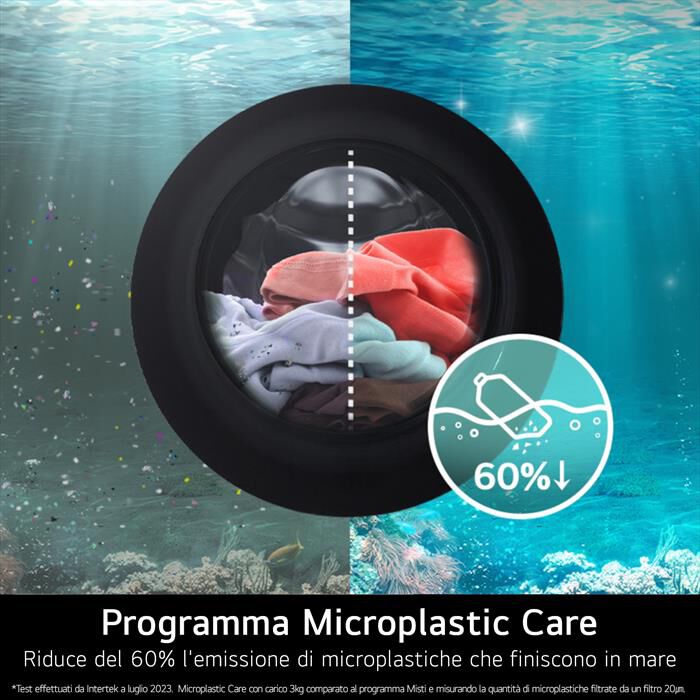 LG - Lavatrice AI DD F4X7013TBB 13 Kg Classe A-Matte Black