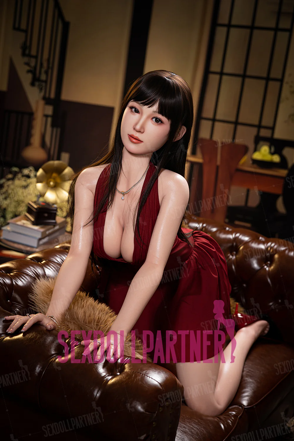 2026 Latest Version RIDMII Hain 5ft34/ 163cm Unique Design V2 Silicone Head Asian AI Talking Robot Full Body Custom Sex Doll