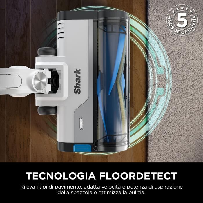 SHARK - Scopa CORDLESS STICK VACUUM POWERPRO PET-Bianco / Grigio
