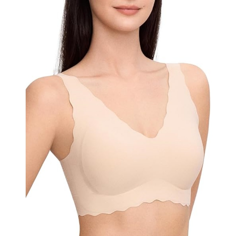 Deep V Seamless Bras