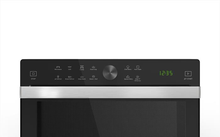 WHIRLPOOL - Forno microonde SUPREME CHEF MWP 337 SB-Nero, Argento
