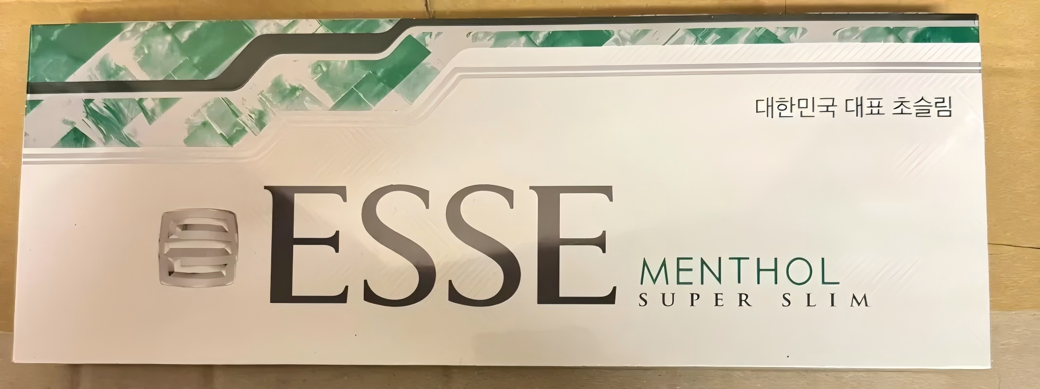 ESSE Menthol Super Slim 5mg - Premium Korean Slim Cigarettes (1 Carton)