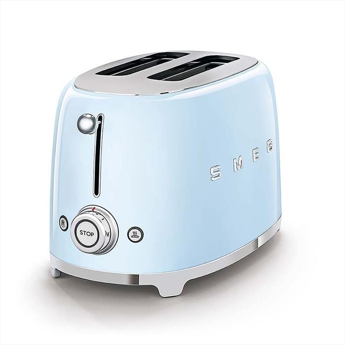 SMEG - Tostapane 50's Style  2x2 fette – TSF01PBEU-azzurro