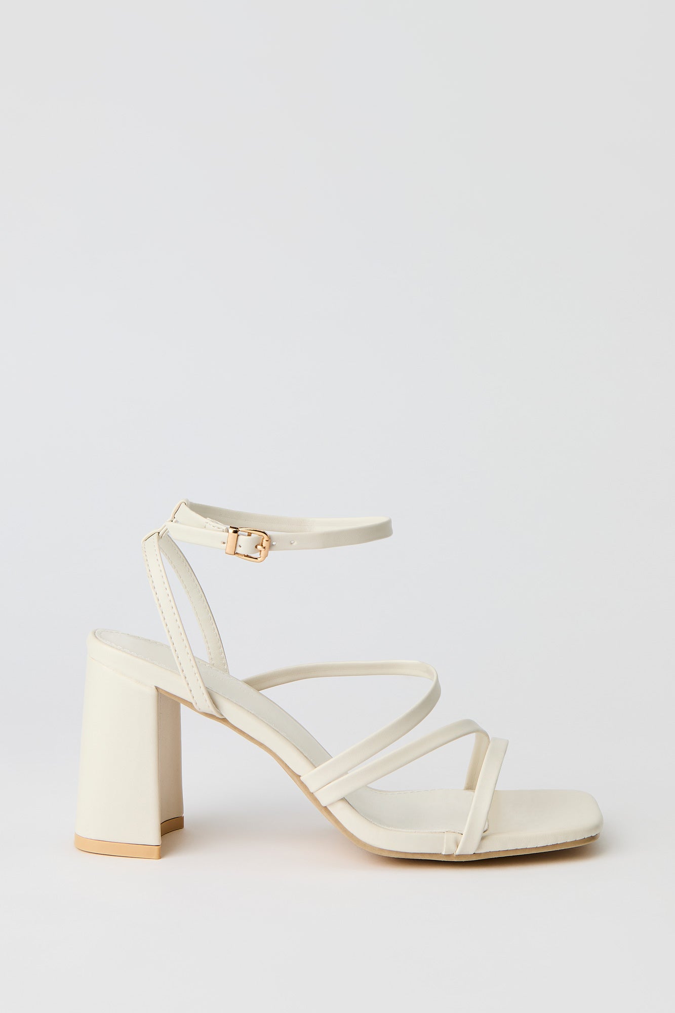 Strappy Ankle Strap Heeled Sandal