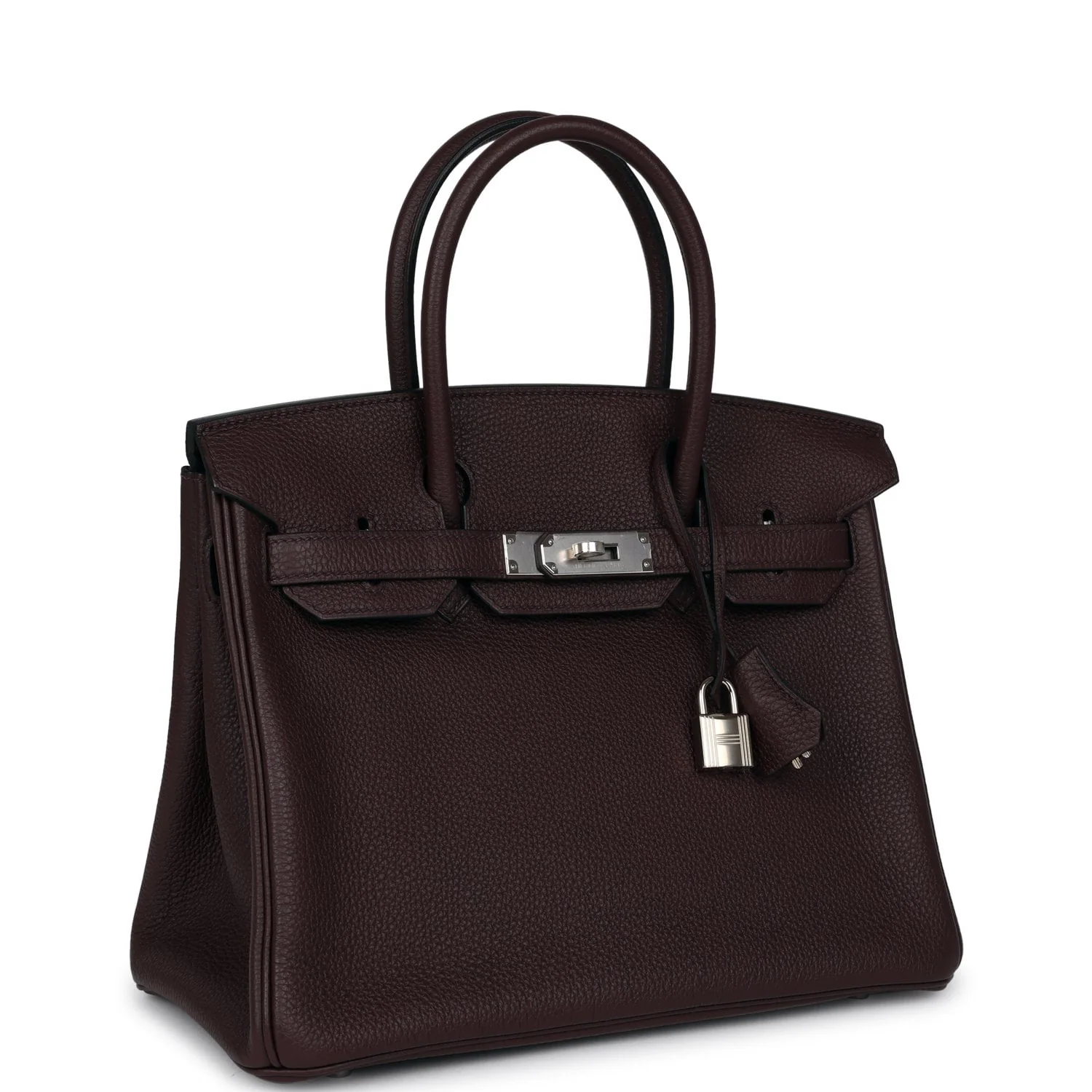 HERMÈS Birkin 30 Rouge Sellier Togo Palladium Hardware