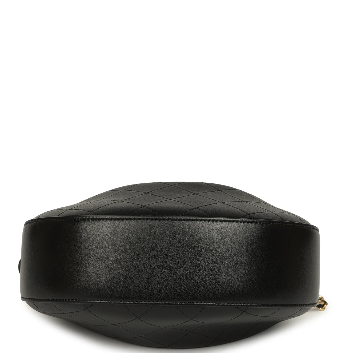 Chanel Top Handle Soft Hobo with Chain Black Lambskin Gold Hardware
