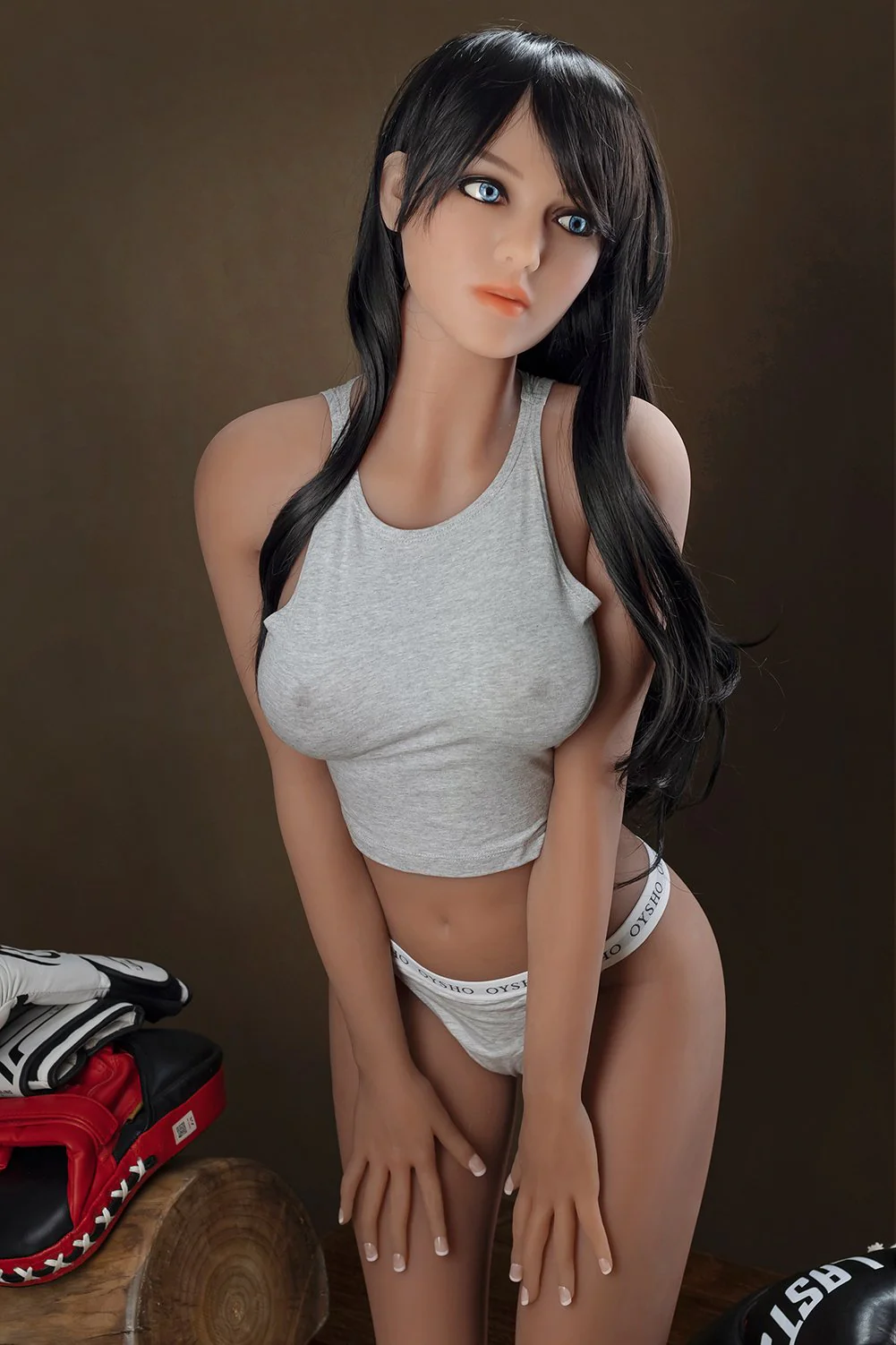 EU Stock - Ella 5ft45 / 166cm #174 Head TPE Small Boobs Athletic Sex Doll