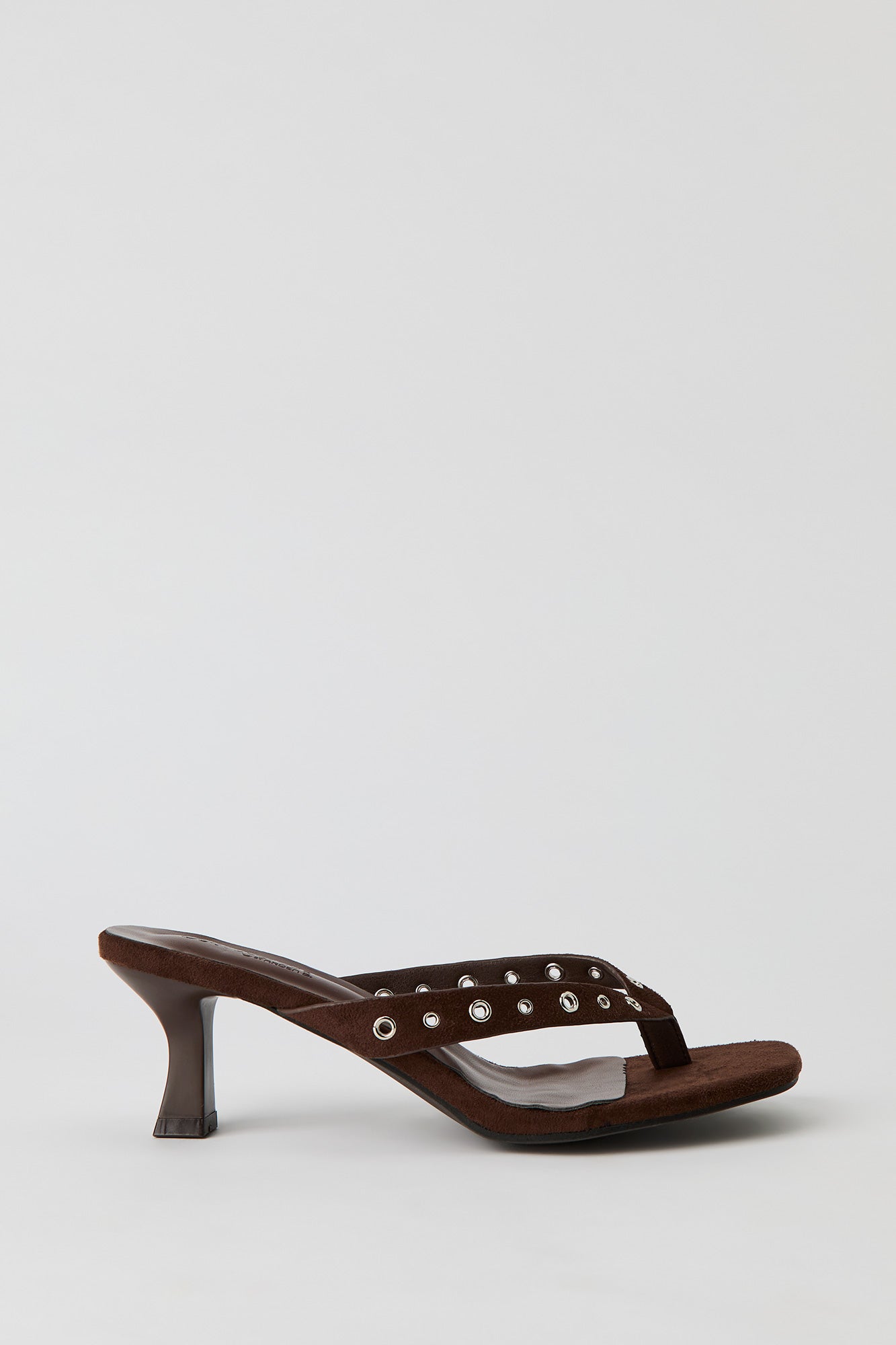 Kitten Heel Thong Sandal