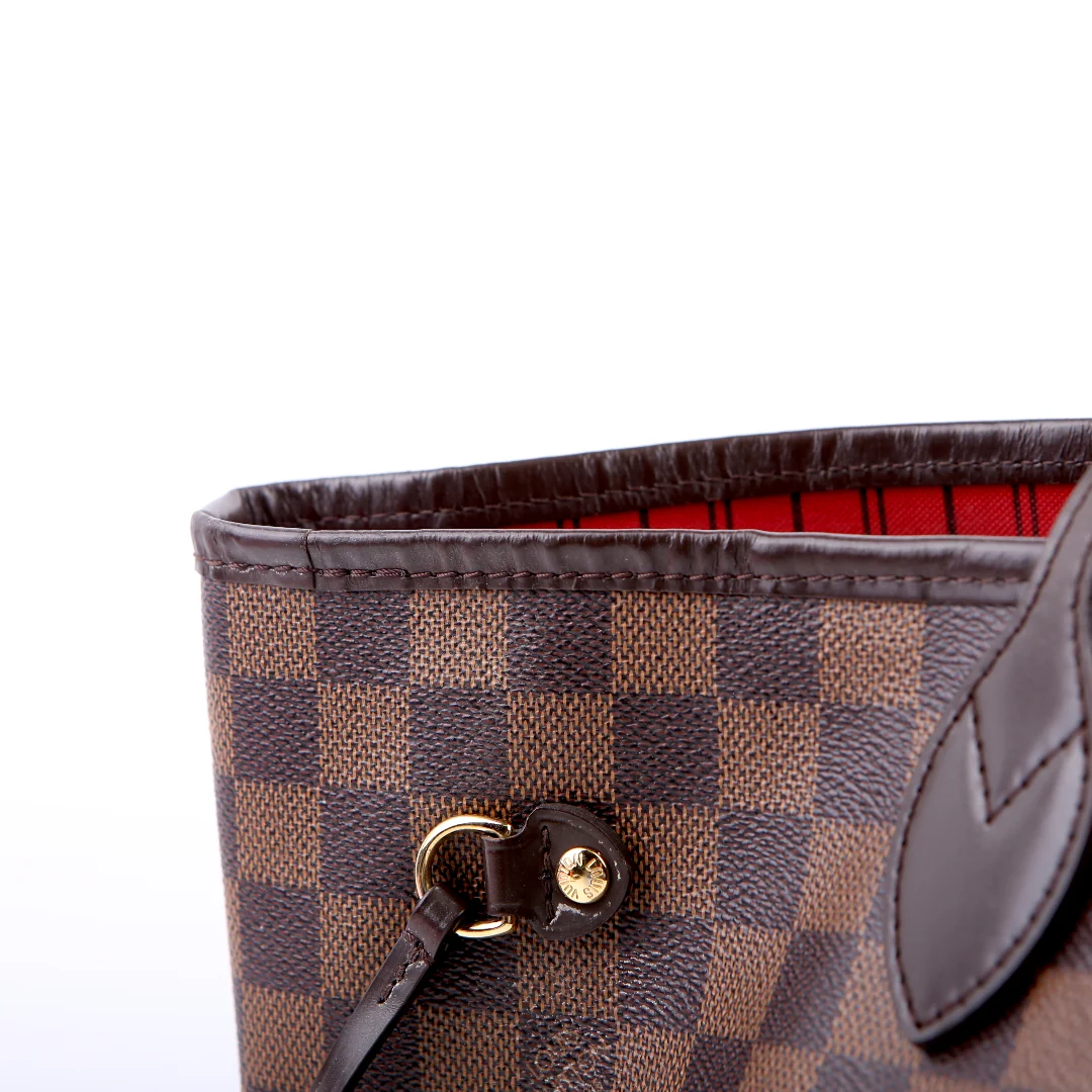Neverfull MM Damier Ebene Red