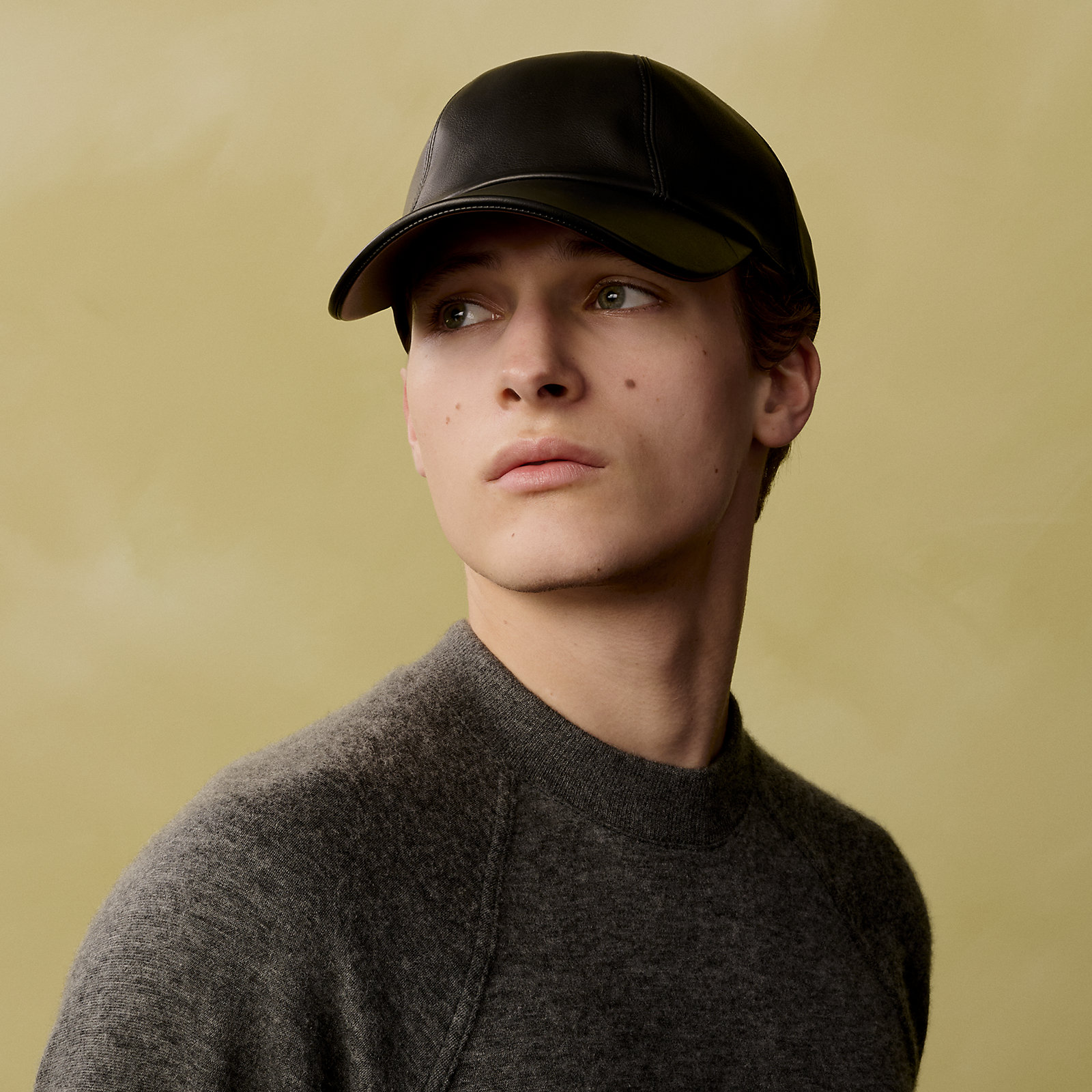 Miles Cuir cap
