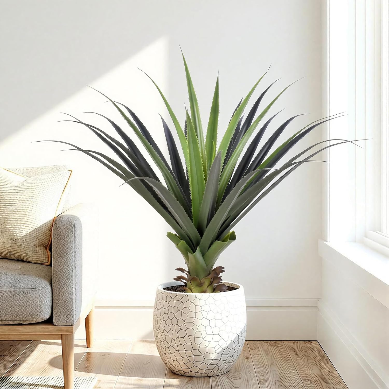 Artificial Spiked Agave Plant (3ft)