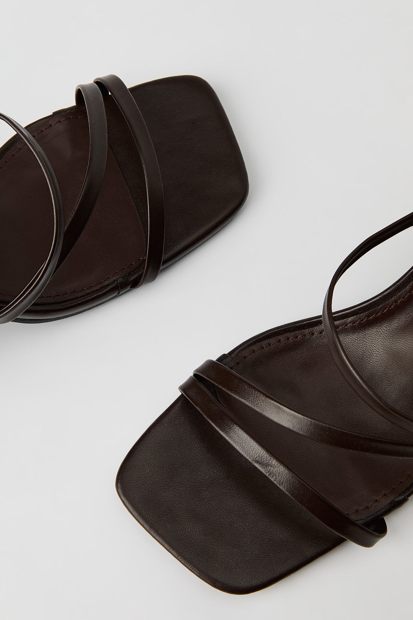 Strappy Ankle Strap Heeled Sandal