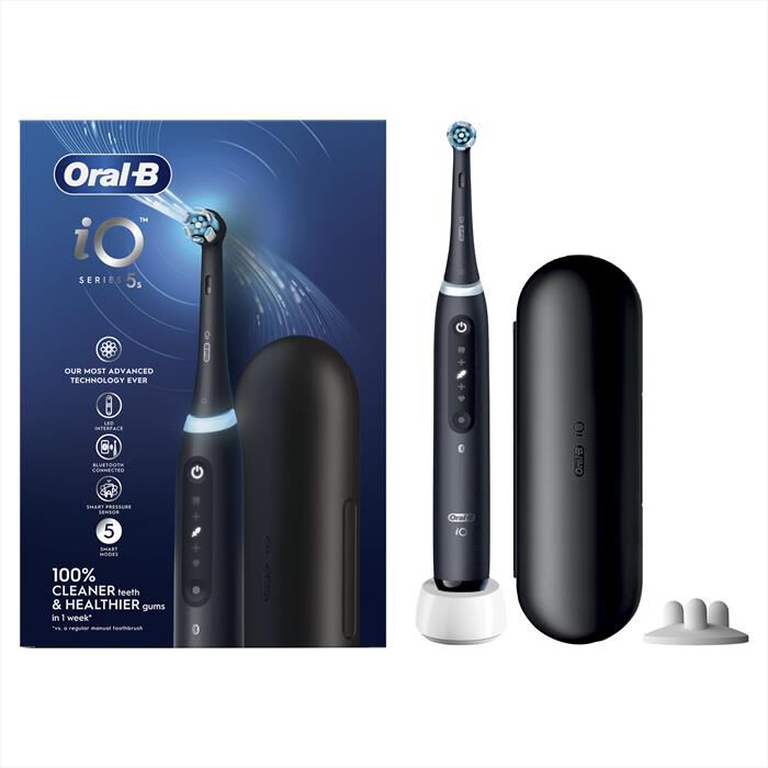 ORAL-B - Spazzolino elettrico IO5 S-NERO