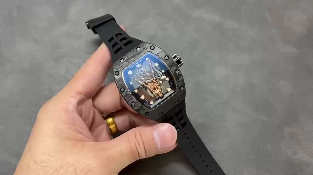 【7A Quality】Richard Mille RM 66 Flying Tourbillon Limited Edition 18k Rose Gold
