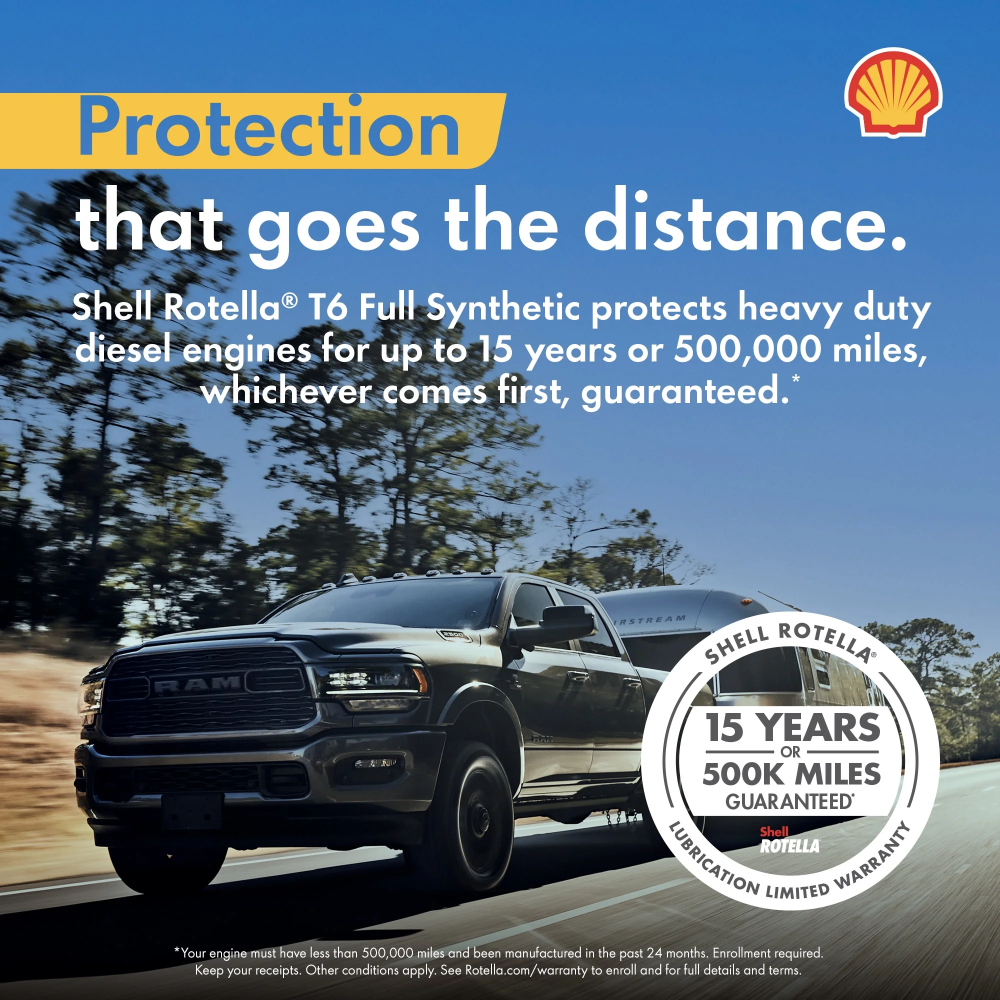💥Costco-Last Day For Clearance✨Shell Rotella T6 Full Synthetic 15W-40 Diesel Engine Oil, 5 Gallon