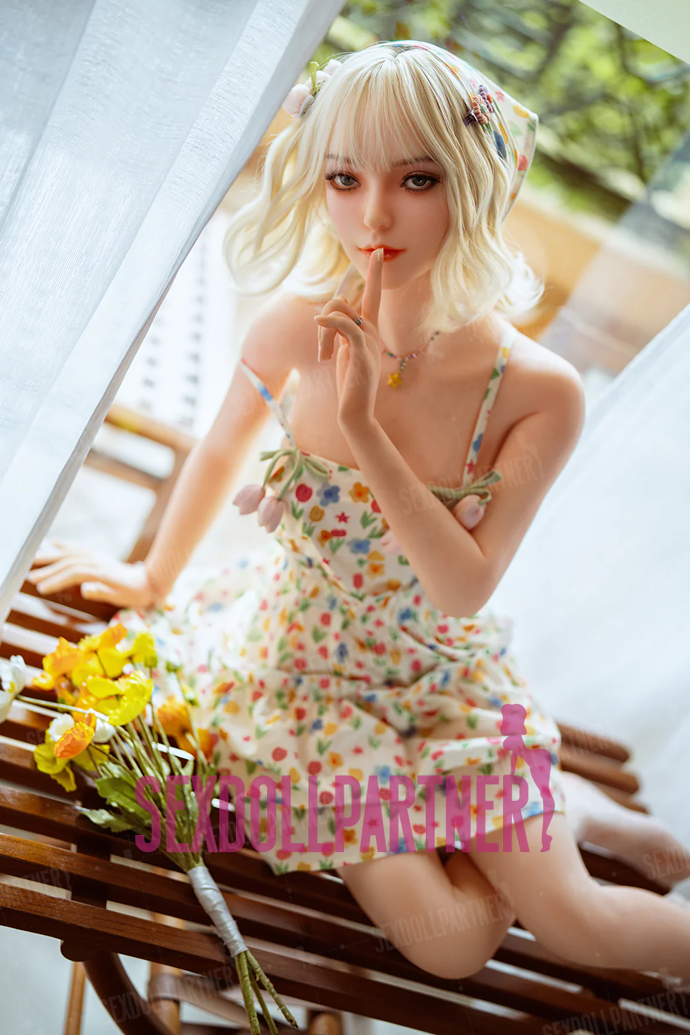 EU Stock - YAMIEE Ottilie Unique Design  4.92ft/ 150cm K49 TPE Small Tits Lightweight Adult Sex Doll