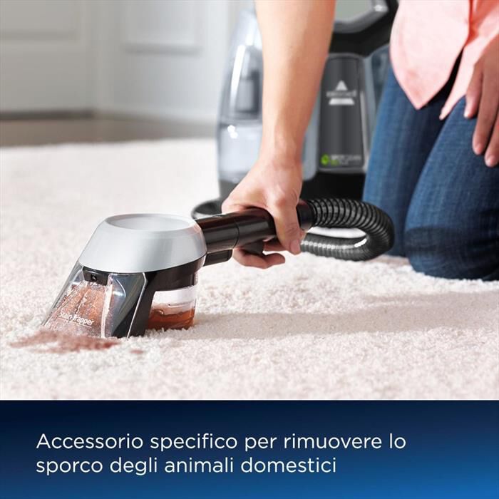 BISSELL - Aspirapolvere a bidone 37241-Nero