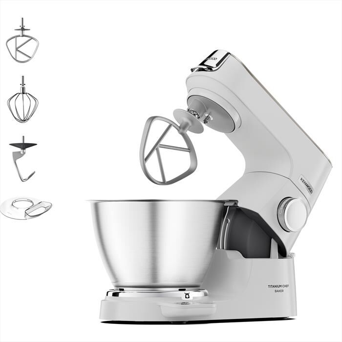 KENWOOD. - Planetaria Titanium Chef Baker KVC65.001SI-SILVER