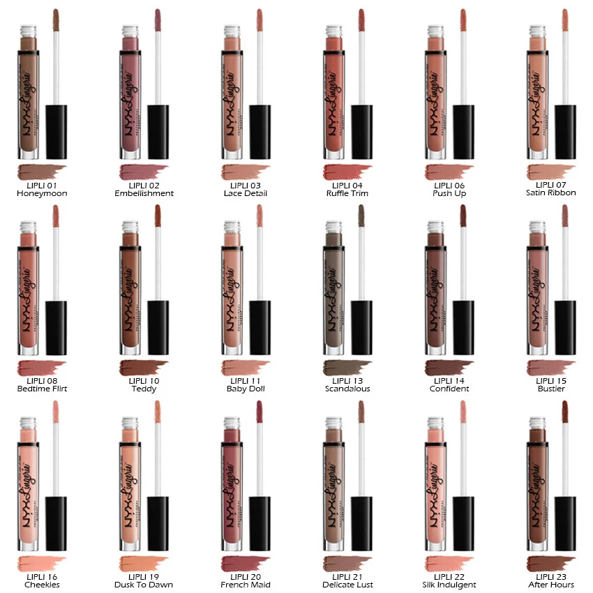 NYX Professional Makeup Lingerie Liquid Lipstick - 06 Push Up