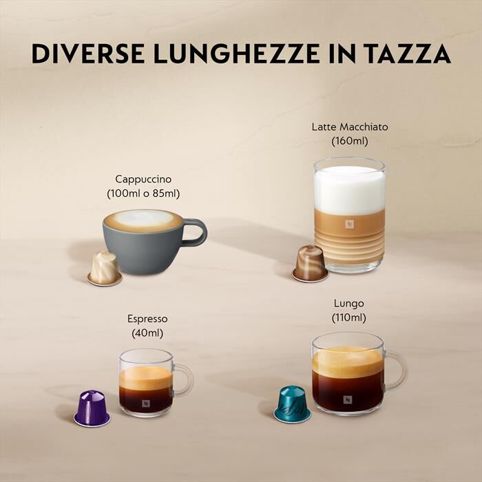 DE LONGHI - NEW LATTISSIMA ONE NESPRESSO EN510.B-Nero
