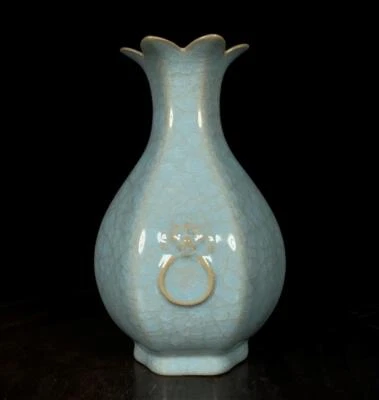 Old Chinese Ru Yao Ru Kiln Vase Q1017