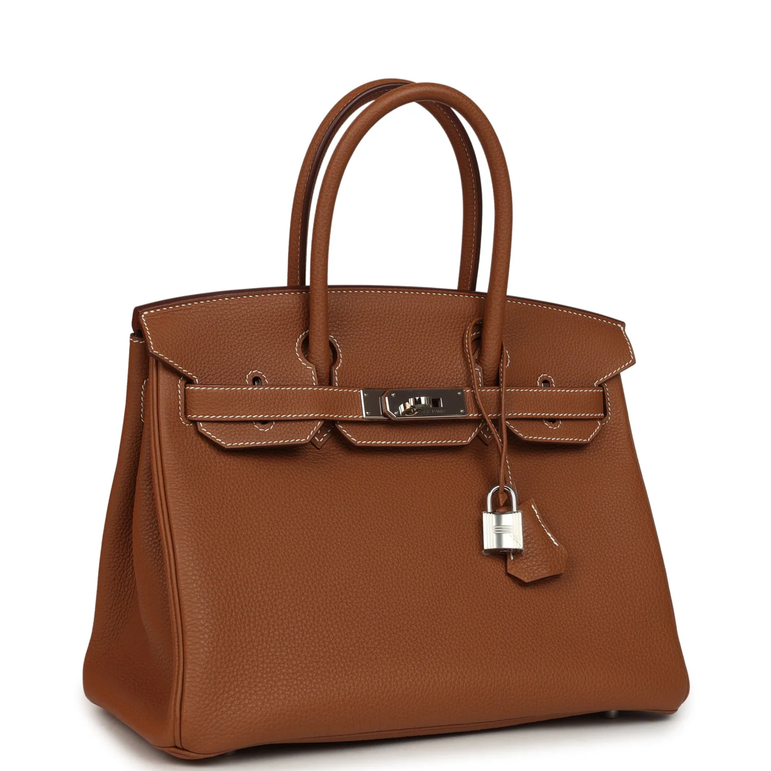 HERMÈS Birkin 30 Gold Togo Palladium Hardware
