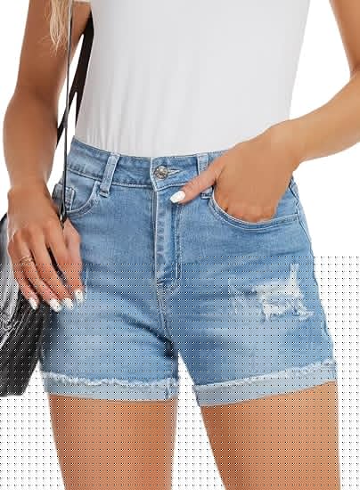 Womens Casual Mid/High Waisted