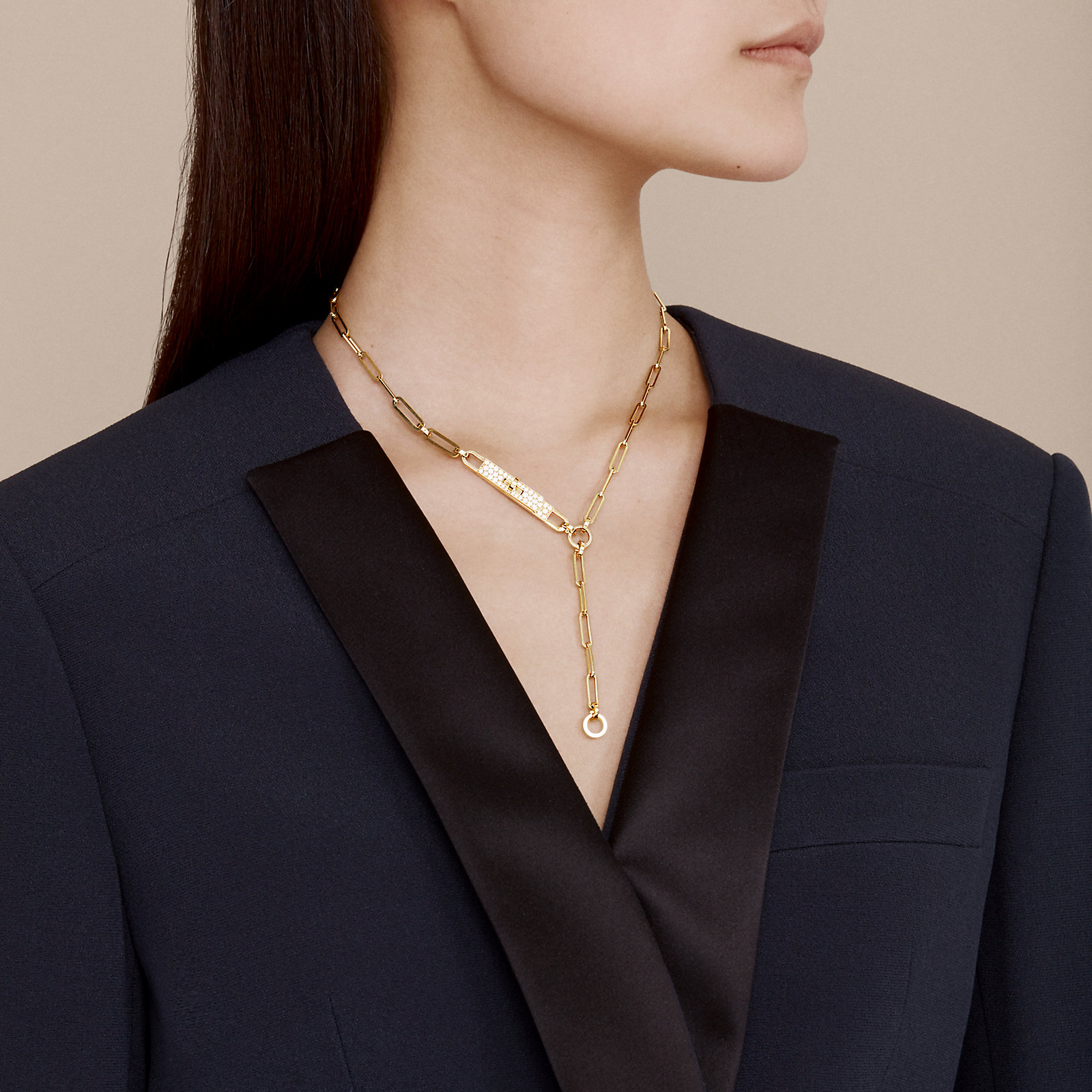 Kelly Chaine lariat necklace, small model
