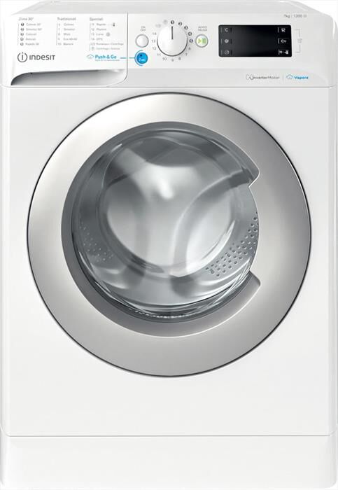 INDESIT - Lavatrice INNEX BWSE 7125X SV IT 7 Kg Classe B-Bianco