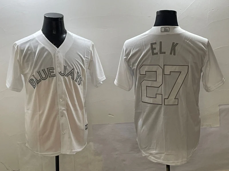 Men's Toronto Blue Jays Vladimir Guerrero Jr. #27 White Player Jersey