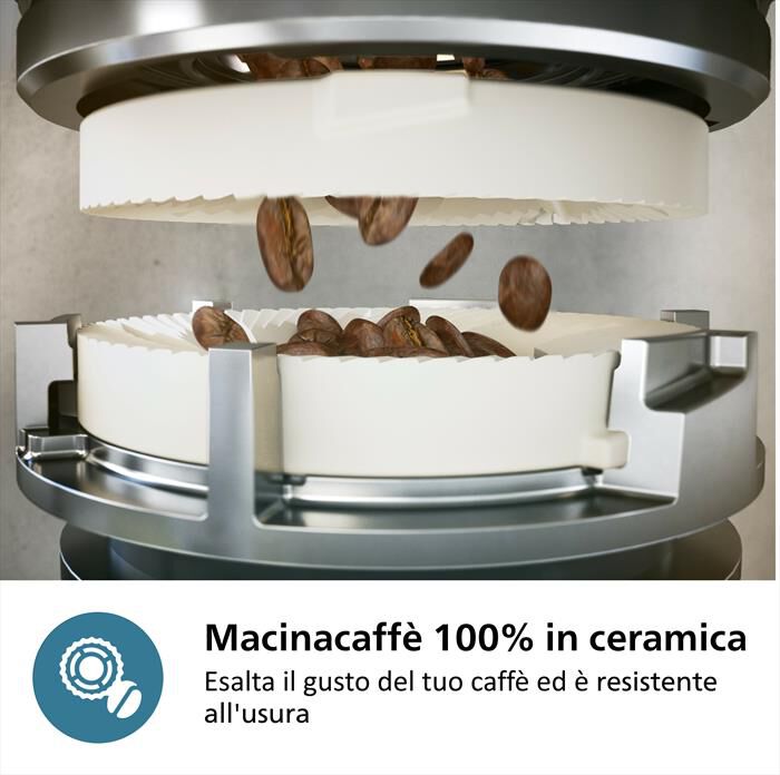 PHILIPS - Macchina da caffè automatica SERIES 800 EP0820/00-nero