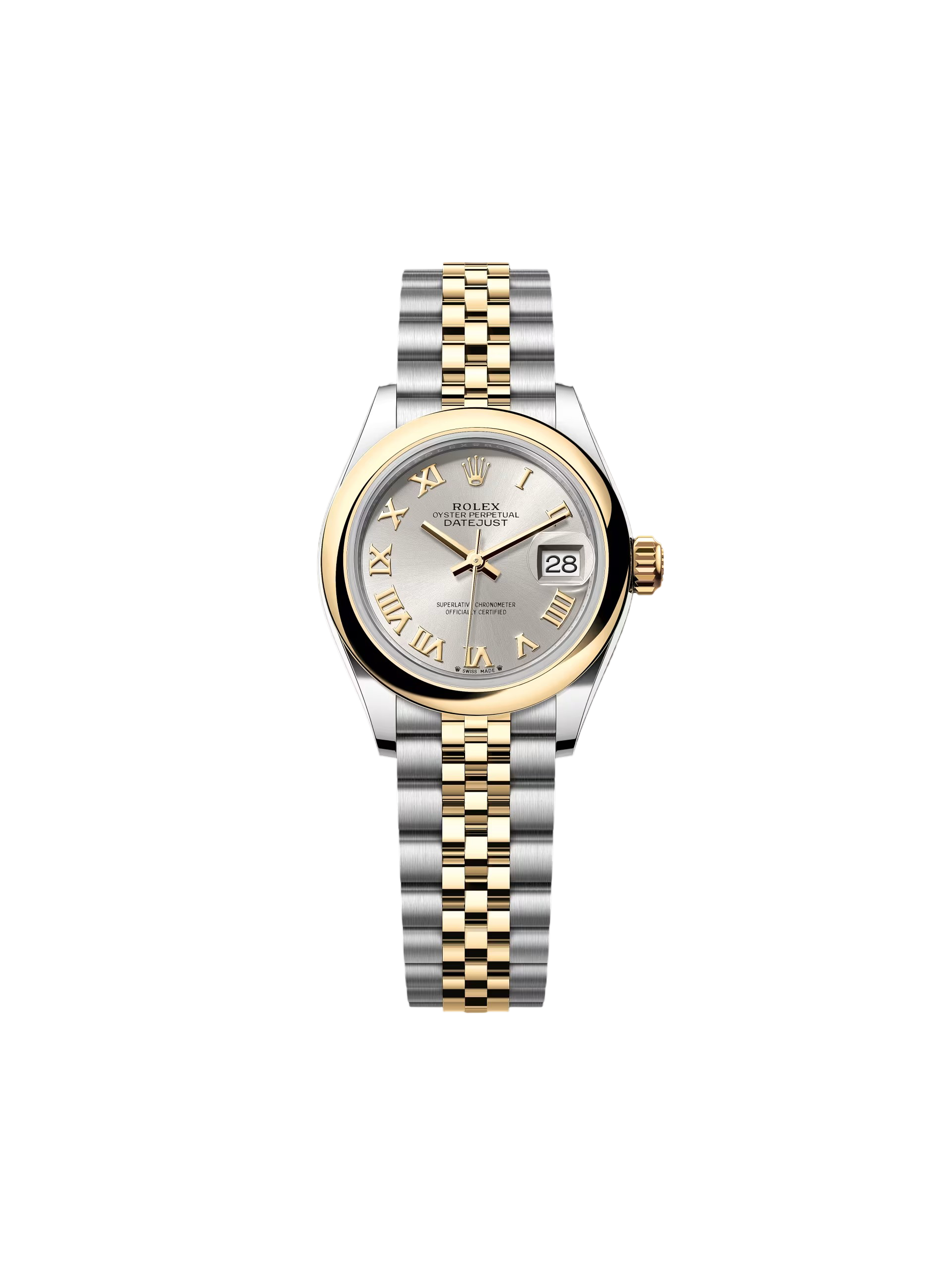 RLX Lady-Datejust 31mm  279163 Silver Roman Dial Oyster Bracelet