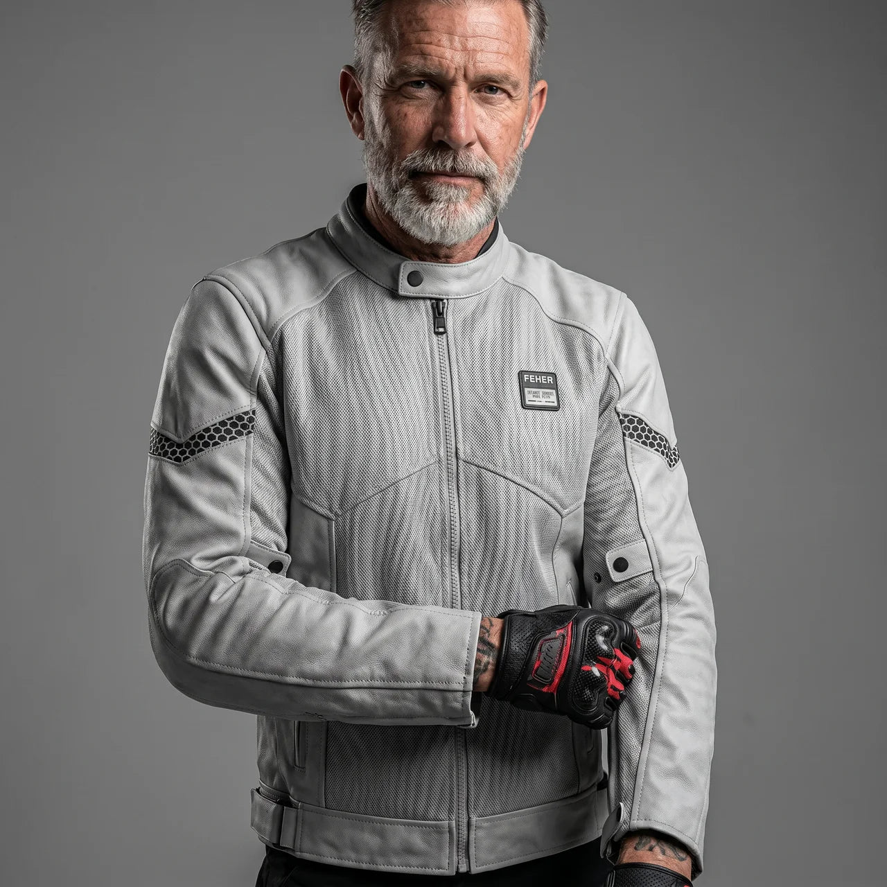 Protective Breathable Mesh Motorcycle Jacket
