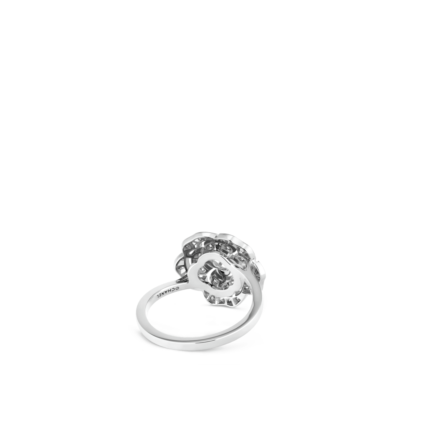 Bouton de Camélia ring