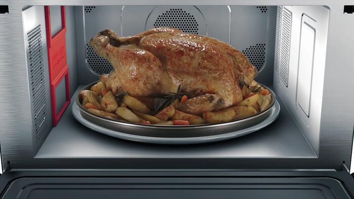 WHIRLPOOL - Forno microonde SUPREME CHEF MWSC 9133 SX-Nero, Stainless steel