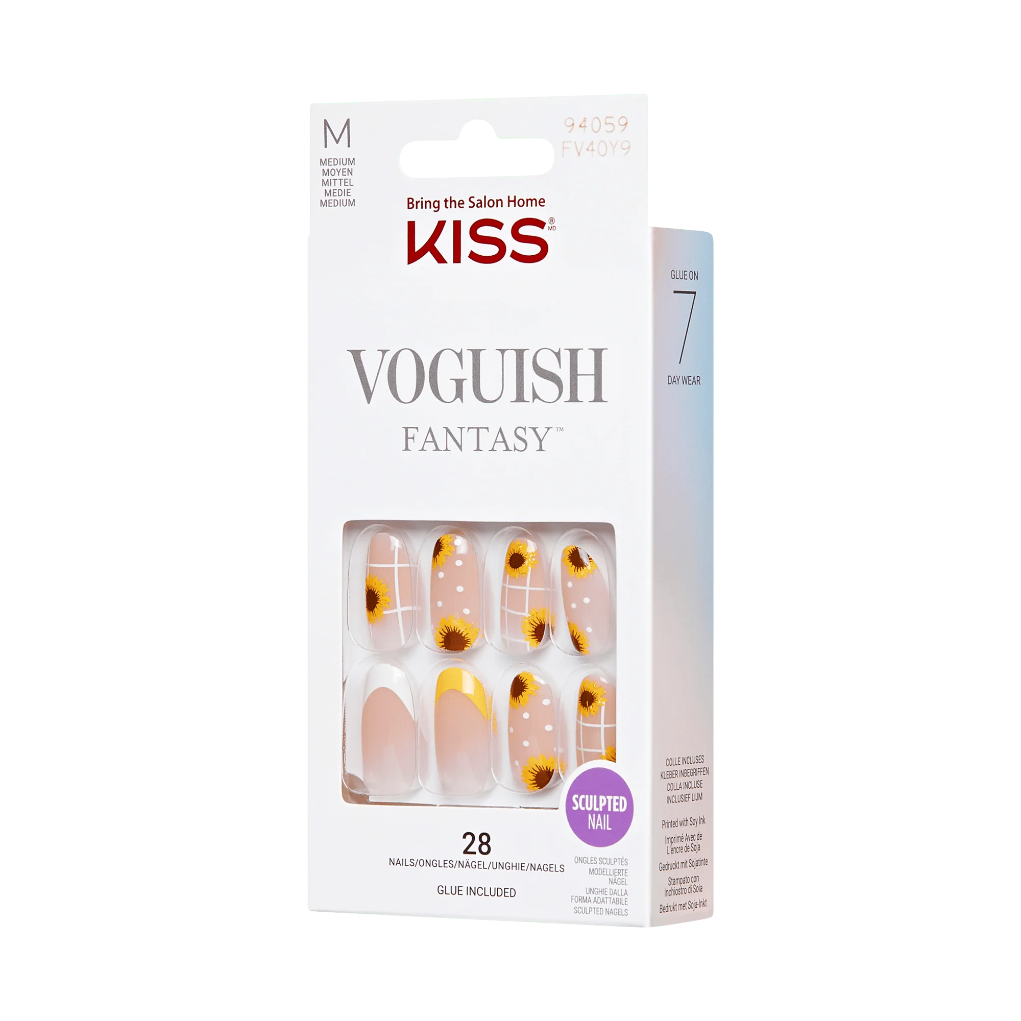 KISS Voguish Fantasy Press On Glue Nails - 3:00 AM