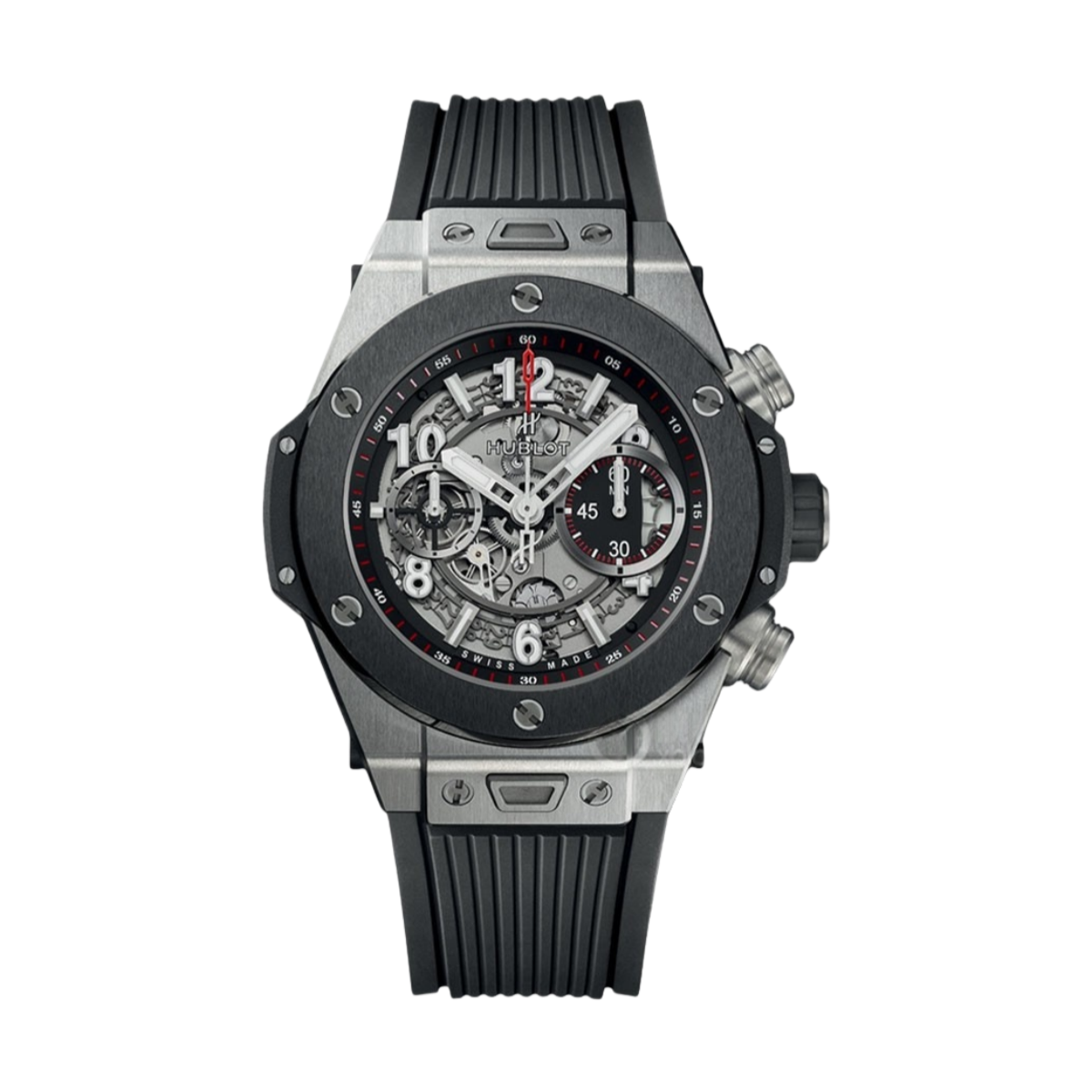Hublot  Big Bang Titanium Automatic Skeleton 45mm Men's Watch 45mm 411.NM.1170.RX