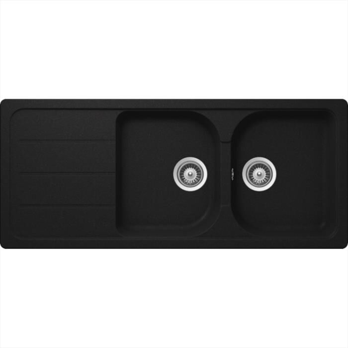SCHOCK - Lavello lneare FORMHAUS D200 2 vasche-Antracite