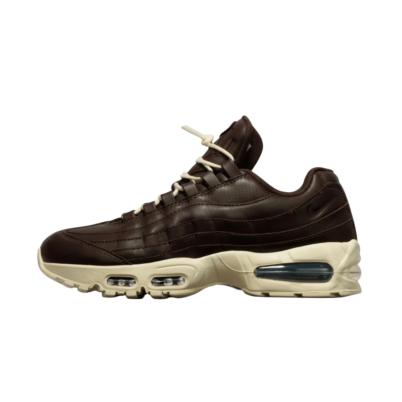 Nike Air Max 95 Big Bubble Leather (Baroque Brown/coconut Milk-baroque Brown)