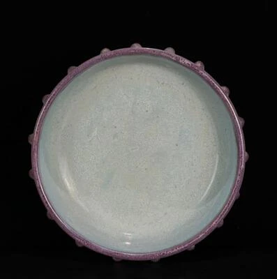 25CM Old Chinese Song Jun Kiln Brush Washer N782