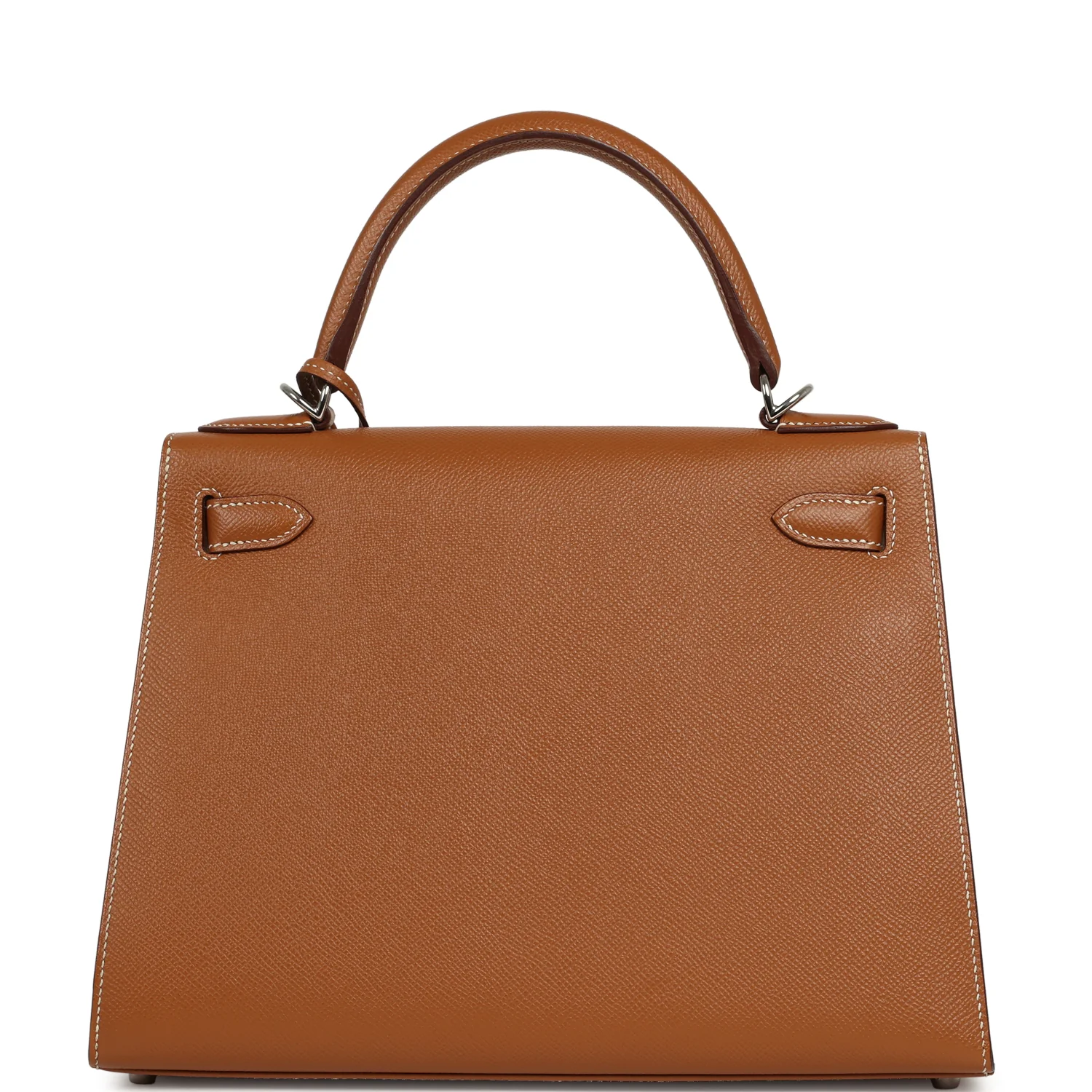 Hermes Kelly Sellier 28 Gold Verso Epsom Palladium Hardware