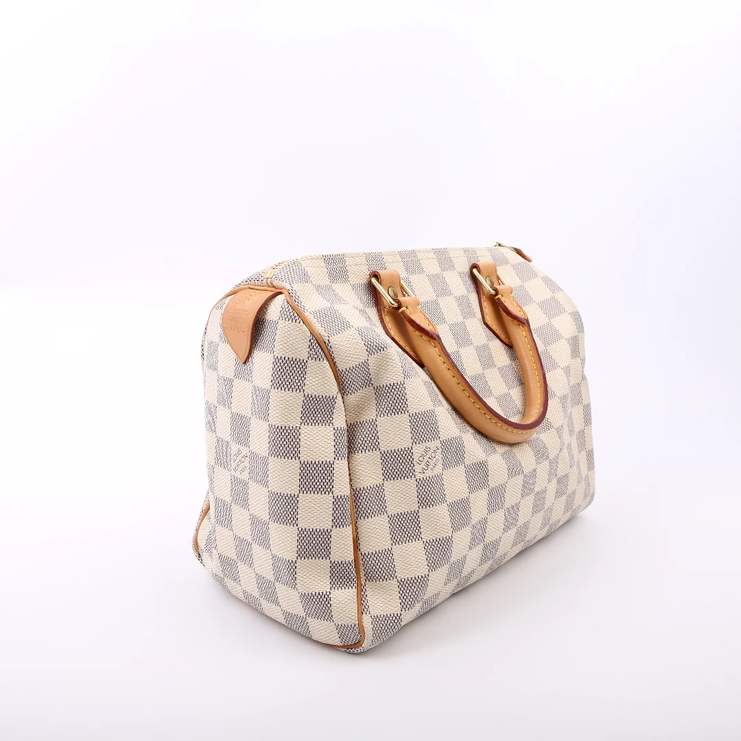 Speedy 25 Damier Azur