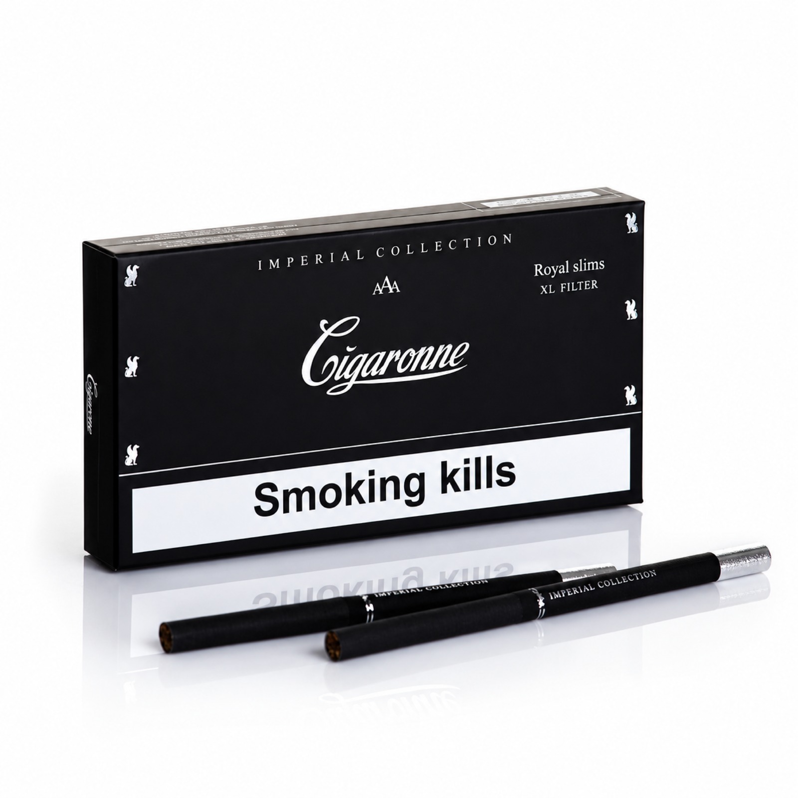 Cigaronne Royal Slims Black
