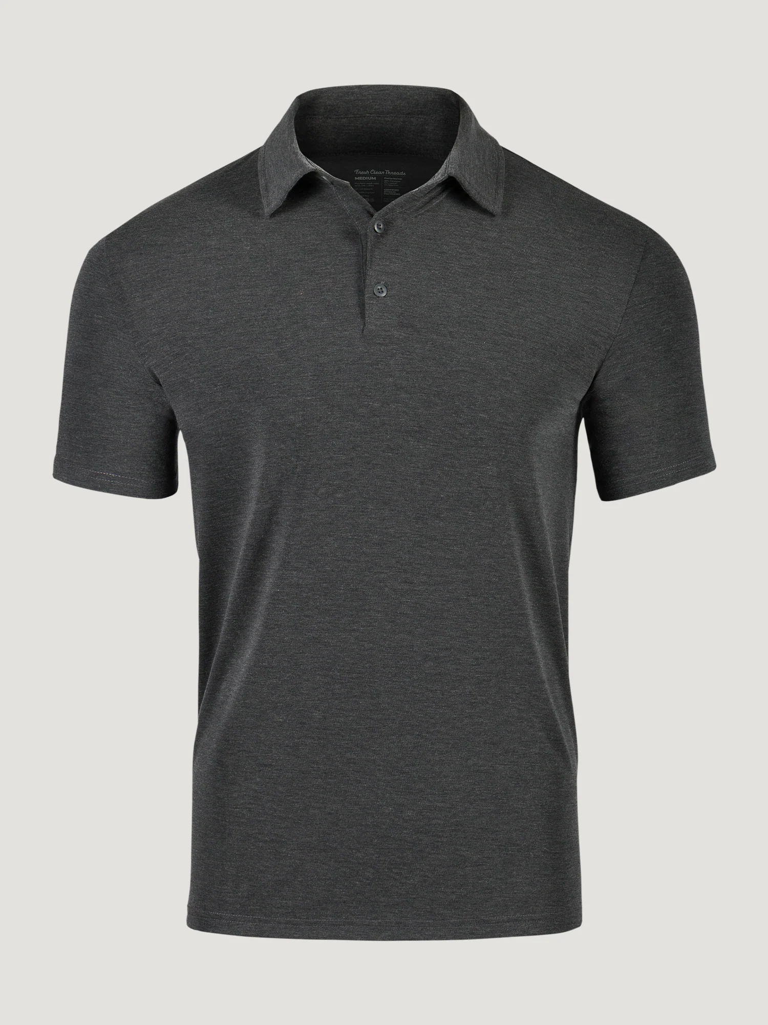 Charcoal Performance Cool Polo