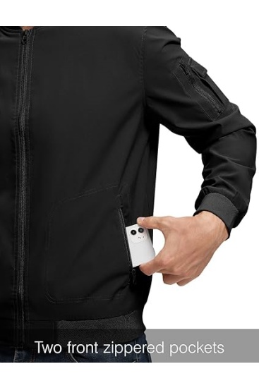 Men's Lightweight Bomber Jacket