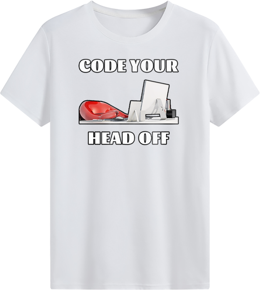 CODE Your Head Off T-shirt