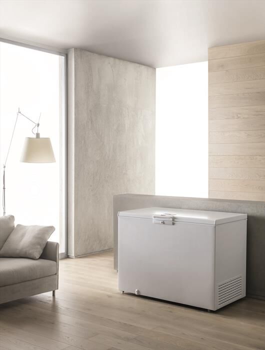 WHIRLPOOL - Congelatore orizzontale WHE39392 T Classe E 395 lt-Bianco